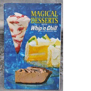 Magical Desserts with Whip'n Chill deluxe dessert mix vintage 1970 magazine (64)